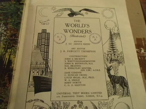 THE WORLDS WONDERS ILLUSTRATED