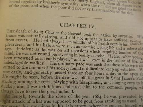 THE HISTORY OF ENGLAND 1889 VOLUME 1
