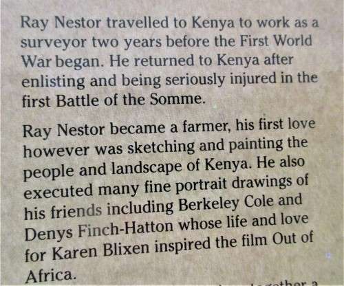 AN AFRICAN SKETCHBOOK 1988 FIRST EDITION