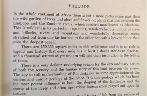 TO THE BANKS OF THE ZAMBEZI T V BULPIN SECOND EDITION 1968