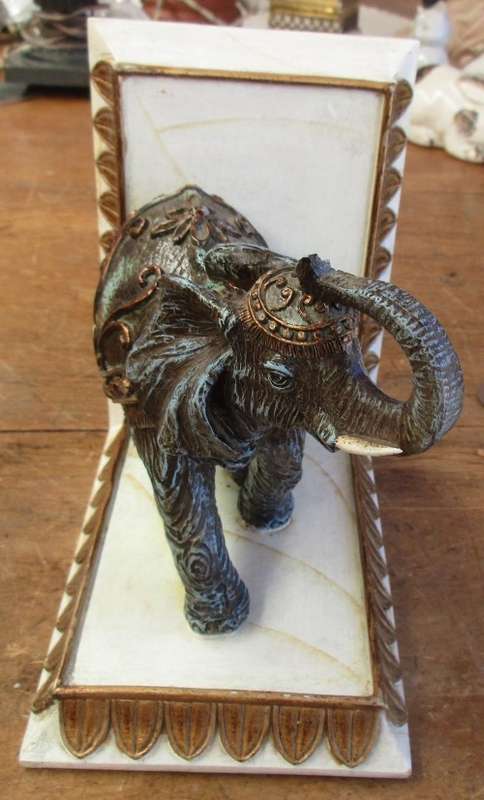 CHINESE ELEPHANT BOOKSTANDS