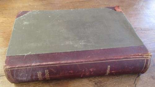 BREHMS TIERLEBEN VOL 3 FIRST EDITION 1915