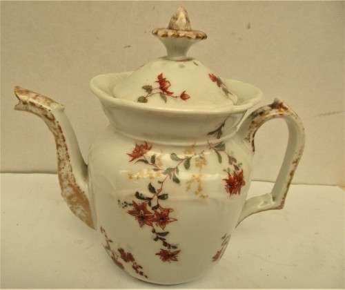 BEAUTIFUL JEAN POUYAT LIMOGES HANDPAINTED TEAPOT