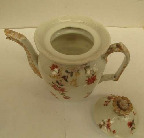 BEAUTIFUL JEAN POUYAT LIMOGES HANDPAINTED TEAPOT