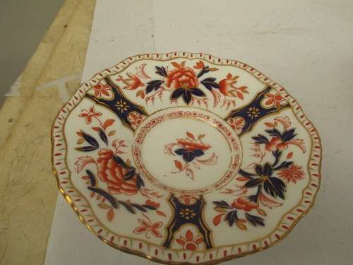 BEAUTIFUL THREE  VICTORIAN  COALPORT  CABINET CUPS AND SAUCERS AND ONE EXTRA SAUCER
