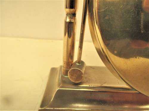 BEAUTIFUL CHINESE PATTERNED  BRASS GONG WITH  BRASS STRIKER