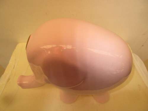 PINK AND GOLD ELEPHANT CRANE WARE SOUTH AFRICA