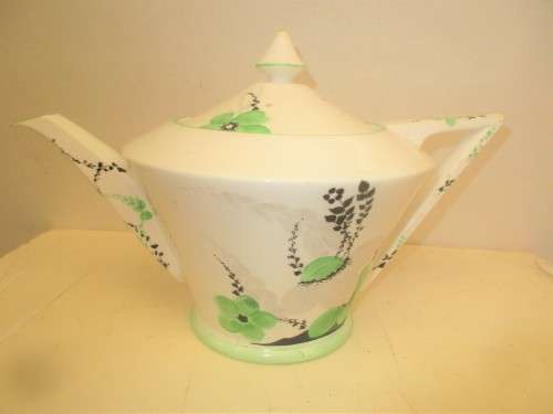 BEAUTIFUL ART DECO STANDARD TEAPOT c1920`s HANDPAINTED