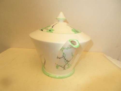 BEAUTIFUL ART DECO STANDARD TEAPOT c1920`s HANDPAINTED