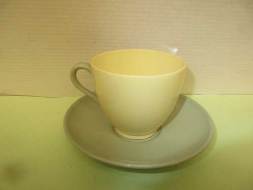 BEAUTIFUL THREE COPELAND SPODE MEADOWSWEET COFFEE CUPS AND FOUR SAUCERS c1960`s