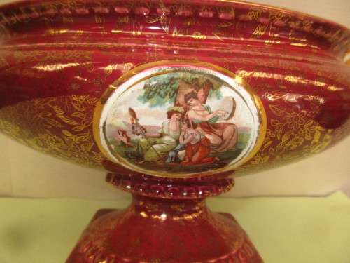BEAUTIFUL EMPIRE WARE 1930`S COMPOTE