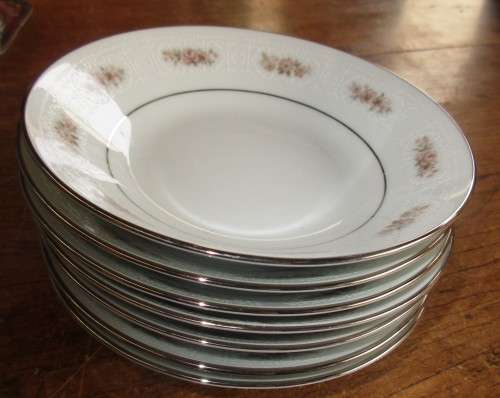 SEVEN NORITAKE GLENAIRE PUDDING BOWLS
