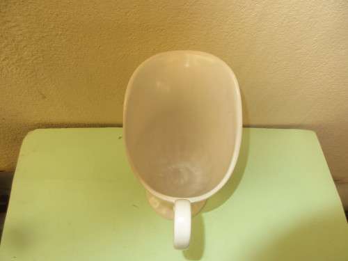 BEAUTIFUL BESWICK HELMET SHAPE JUG MATT WHITE