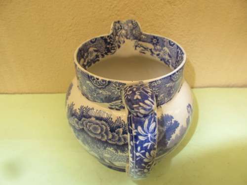 COPELAND SPODES ITALIAN BLUE AND WHITE JUG