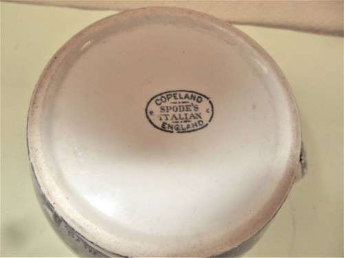 COPELAND SPODES ITALIAN BLUE AND WHITE JUG