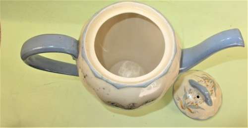 GRINDLEYS ENGLAND CREAMPETAL LILAC  COFFEE POT c 1960