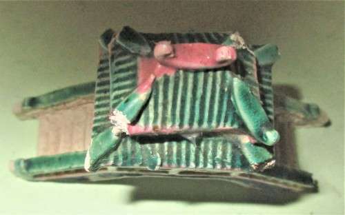 BEAUTIFUL LITTLE CHINESE CERAMIC  MODEL OF A HOUSE
