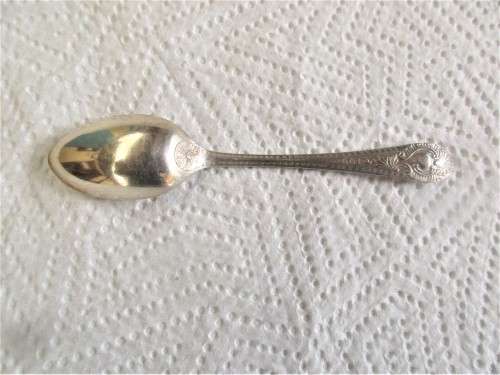 SET OF SIX SILVER PLATED TEASPOONS