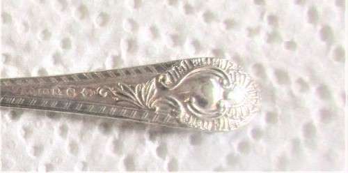 SET OF SIX SILVER PLATED TEASPOONS
