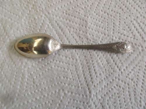 SET OF SIX SILVER PLATED TEASPOONS