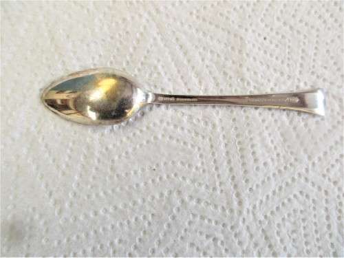 SET OF SIX ANGORA SILVER PLATED TEASPOONS