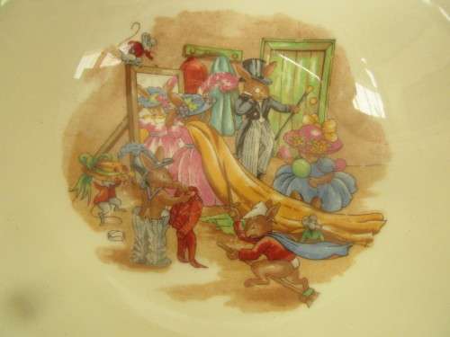 ROYAL DOULTON BOWL NEW CONDITION BUNNYKINS SERIES