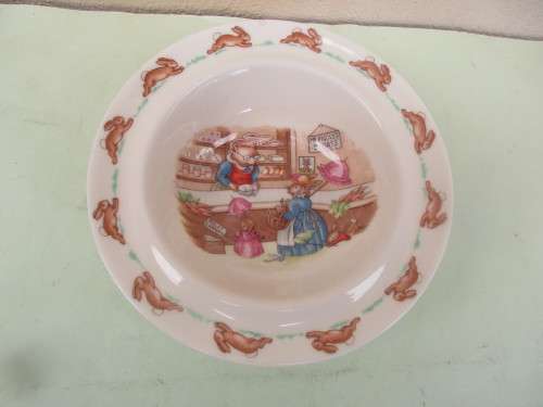 ROYAL DOULTON BOWL NEW CONDITION BUNNYKINS SERIES