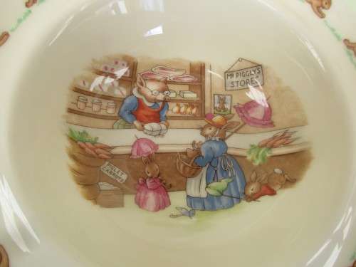 ROYAL DOULTON BOWL NEW CONDITION BUNNYKINS SERIES