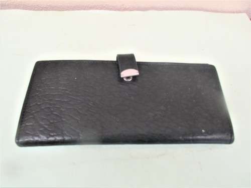 GENUINE BLACK  LEATHER  WALLET
