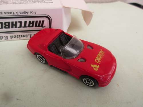 MATCHBOX DODGE VIPER RT 10  MADE IN CHINA 1994 IN LIMITED EDITION BOX