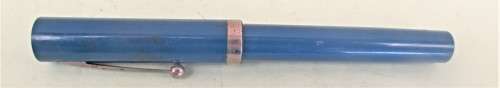 SHAEFFER BLUE  CARTRIDGE FOUNTAIN PEN  M NIB  c 1990
