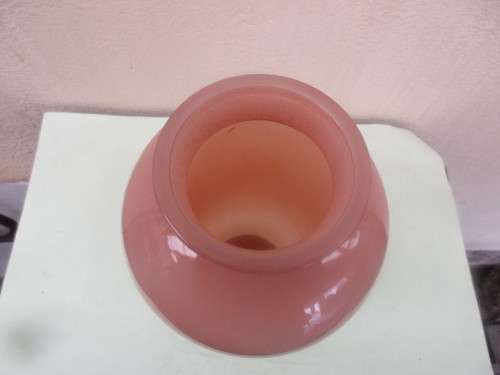 DARK BEIGE COLOURED  FLARED VASE