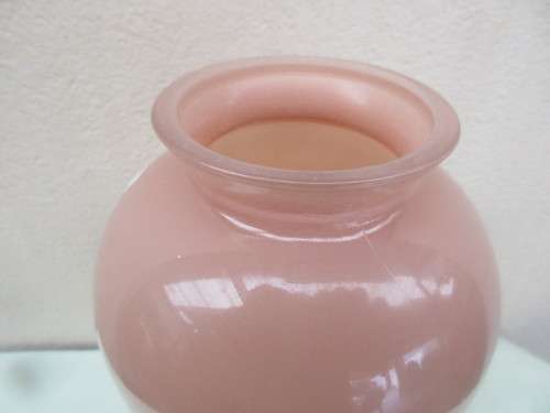DARK BEIGE COLOURED  FLARED VASE