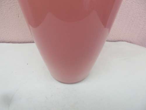 DARK BEIGE COLOURED  FLARED VASE