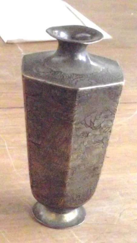 BRASS SPILL VASE