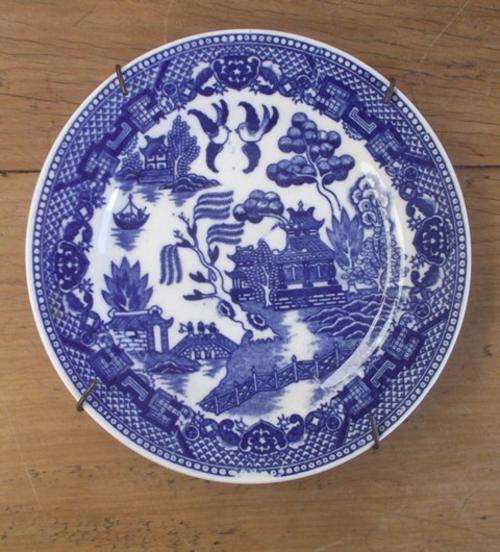 WILLOW PATTERN SIDE PLATE