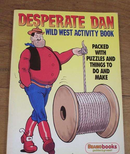 DESPERATE DAN WILD WEST ACTIVITY BOOK