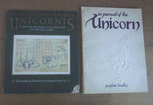 TWO BOOKS ON THE UNICORN