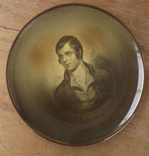 RIDGWAYS PLATE OF ROBERT BURNS