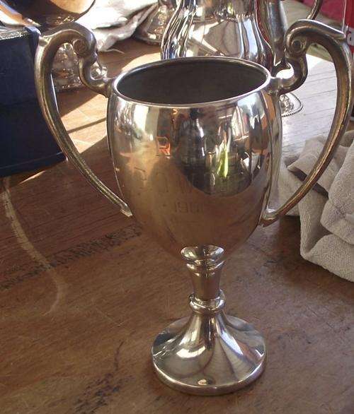 SILVER PLATED TROPY