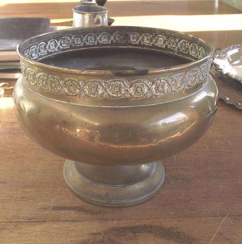 BRASS ROSEBOWL