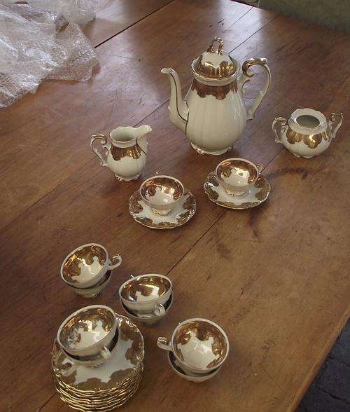 RKW PORCELAIN COFFEE SET FOR 10 BAVARIA