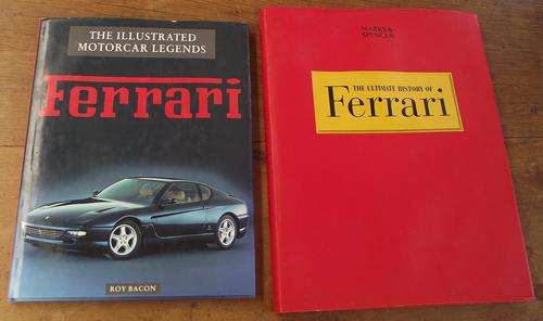 2 BOOKS ON FERRARI