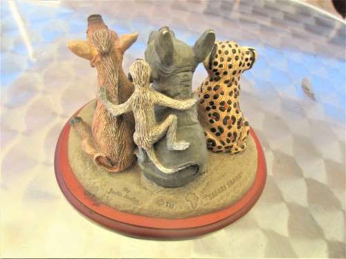 LOVELY SAFARI SNAPS CERAMIC  YOUNG ANIMALS BY JACKIE NOAKES