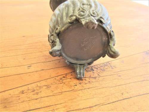 VICTORIAN PEWTER CREAM JUG