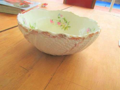 STUNNING GRIMWADES WINTON ENGLAND  FRUT BOWL HANDPAINTED c 1930