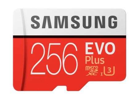 Samsung EVO Plus MicroSD 256GB SDXC with Adapter - Samsung