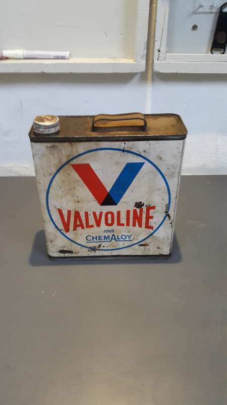 Vintage Valvoline  5 Liter Oil can