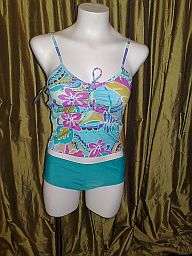 3 Imported Beach/Swimwear Cami Sets in Floral Design (6 pieces)