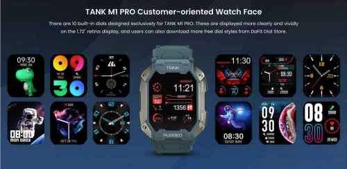 Kospet TANK M1 PRO Rugged Waterproof Outdoor Adventure Smartwatch